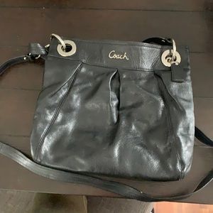 Black Coach crossbody/shoulder bag
